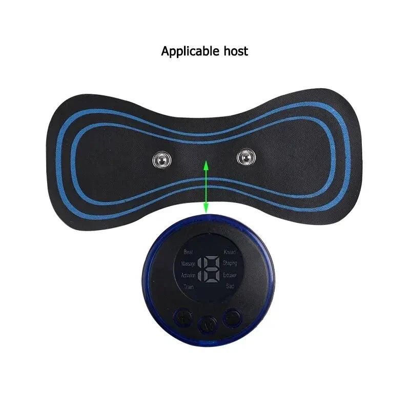 10PCS EMS Massage Replacement Patches – Neck & Body Muscle Pads