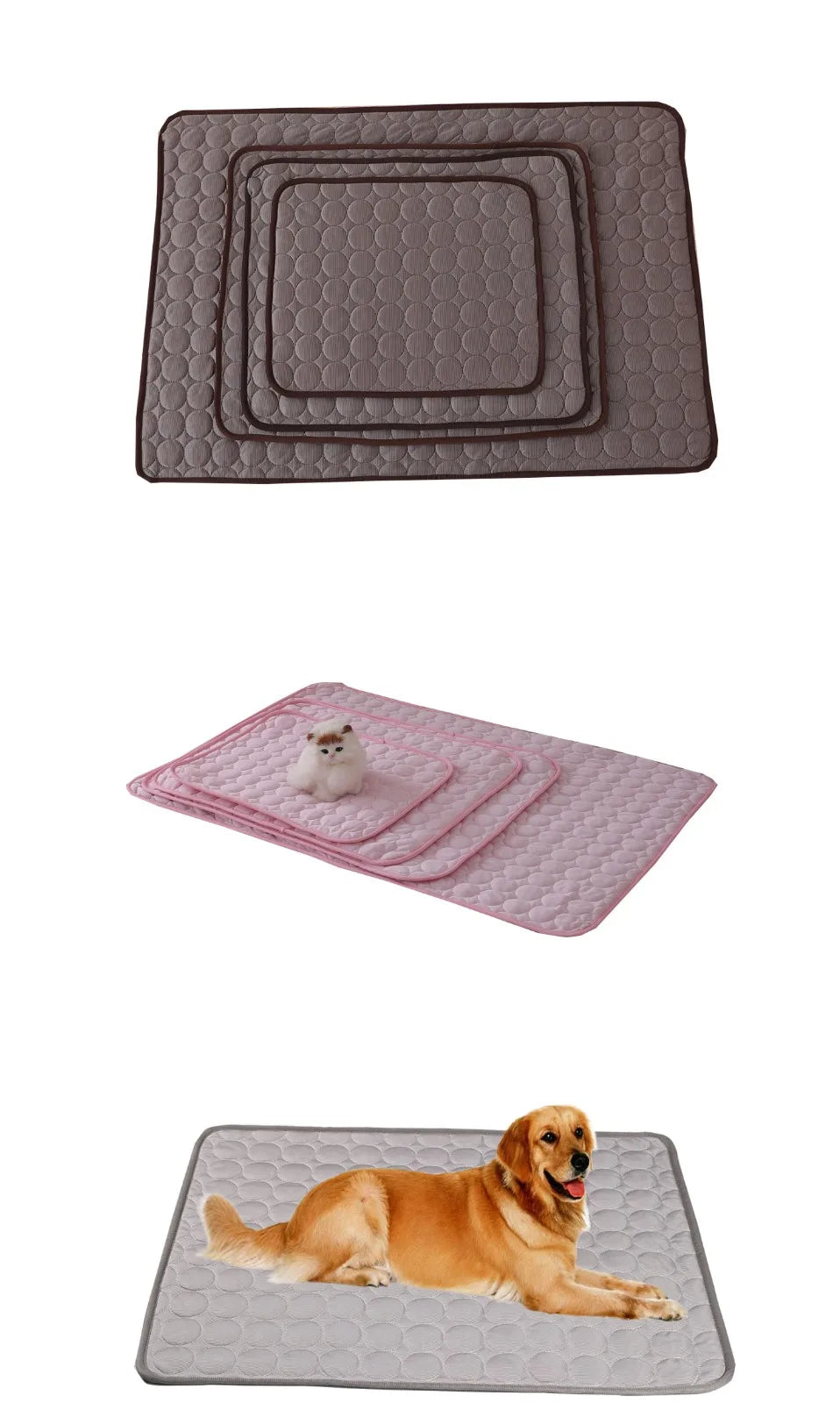 Extra Large Dog Cooling Mat – Durable Pet Ice Pad for Cats & Dogs