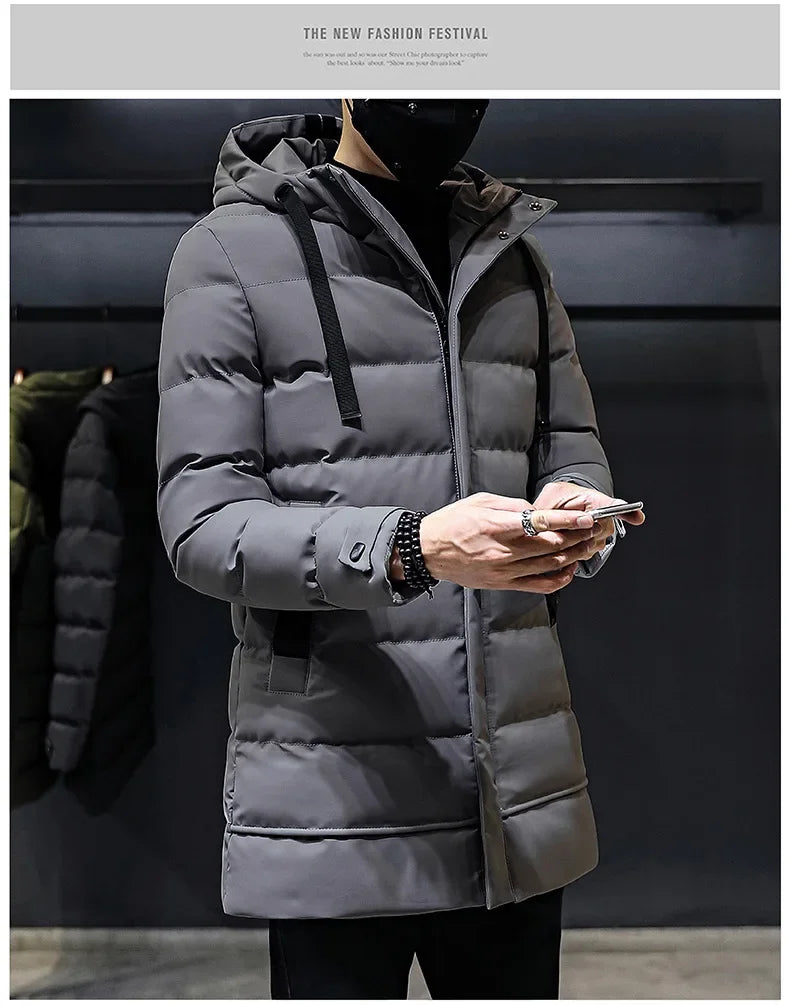 Winter Men’s Down Jacket Hooded