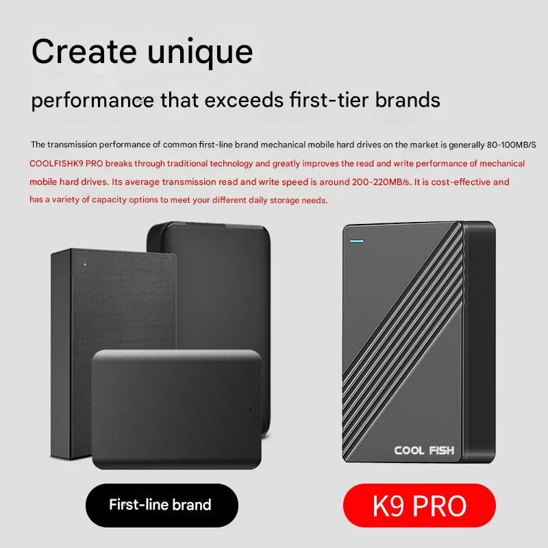 2TB USB 3.0 High-Speed Gaming Hard Drive – Portable HDD for PS4/Xbox/PC