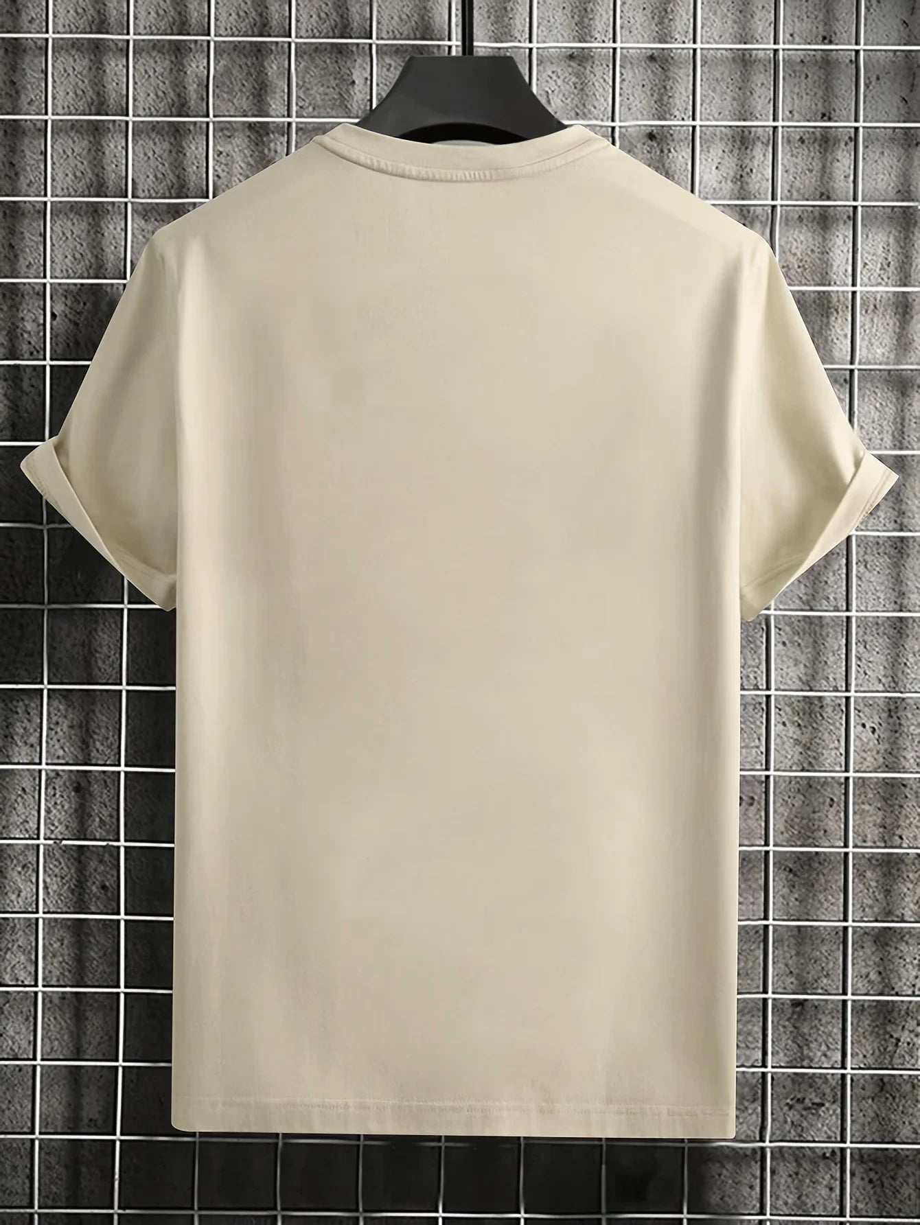 Creative Geometric Print Men's T-Shirt