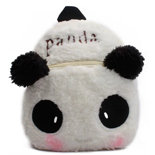 3D Cartoon Plush Kids School Backpack