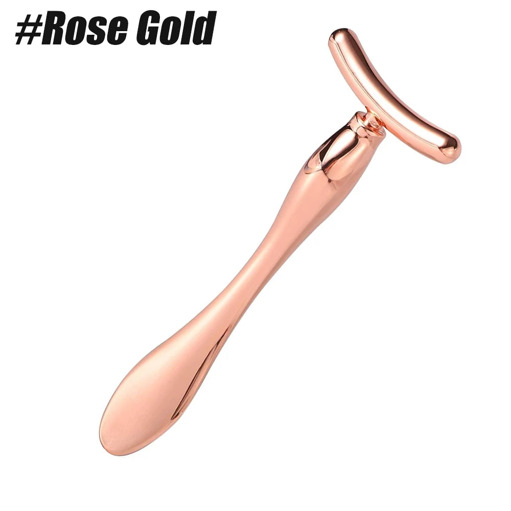 Mini Metal Makeup Spatula & Eye Cream Massage Stick