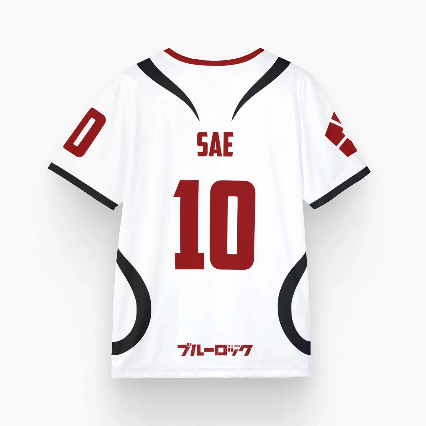 Men’s Blue Lock Sae Itoshi Anime Jersey – Oversized 3D Print T-Shirt