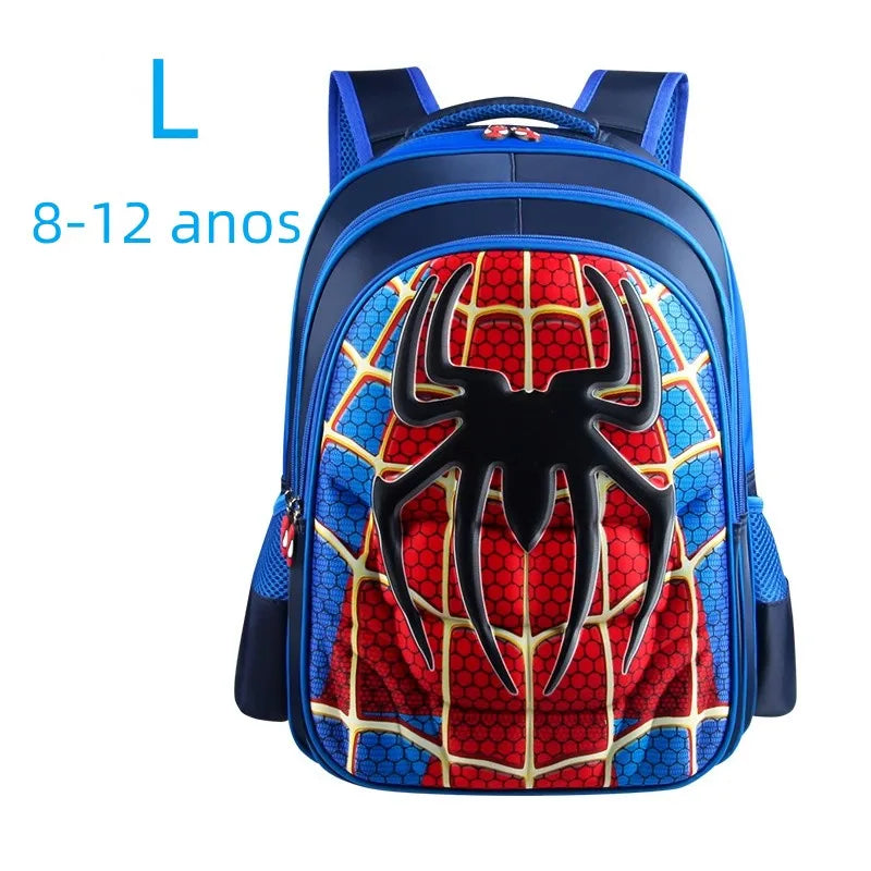 Spider King 3D Kids Backpack - Durable and Stylish Design