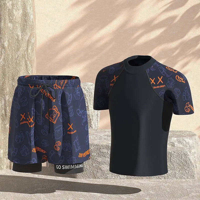Men’s Quick Dry Swim Trunks with Liner for Beach & Poolwear