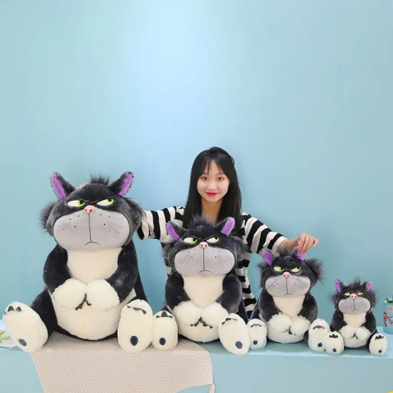 Charming Disney Lucifer Plush - Authentic 30-60cm Cinderella’s Cat