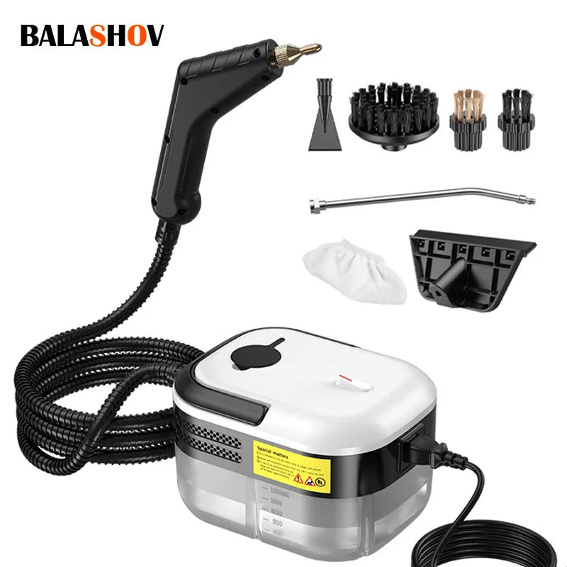 Electric High-Temperature Steam Cleaner 110V/220V for Car and Home Cleaning
