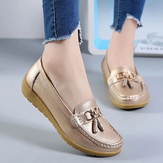 Women’s Slip-On Sports Shoes with Low Heels