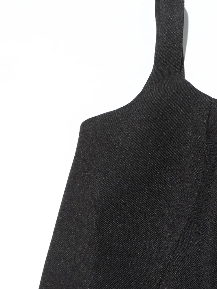 Women's Elegant Sleeveless Pleated Evening Maxi Dress – Colorblock