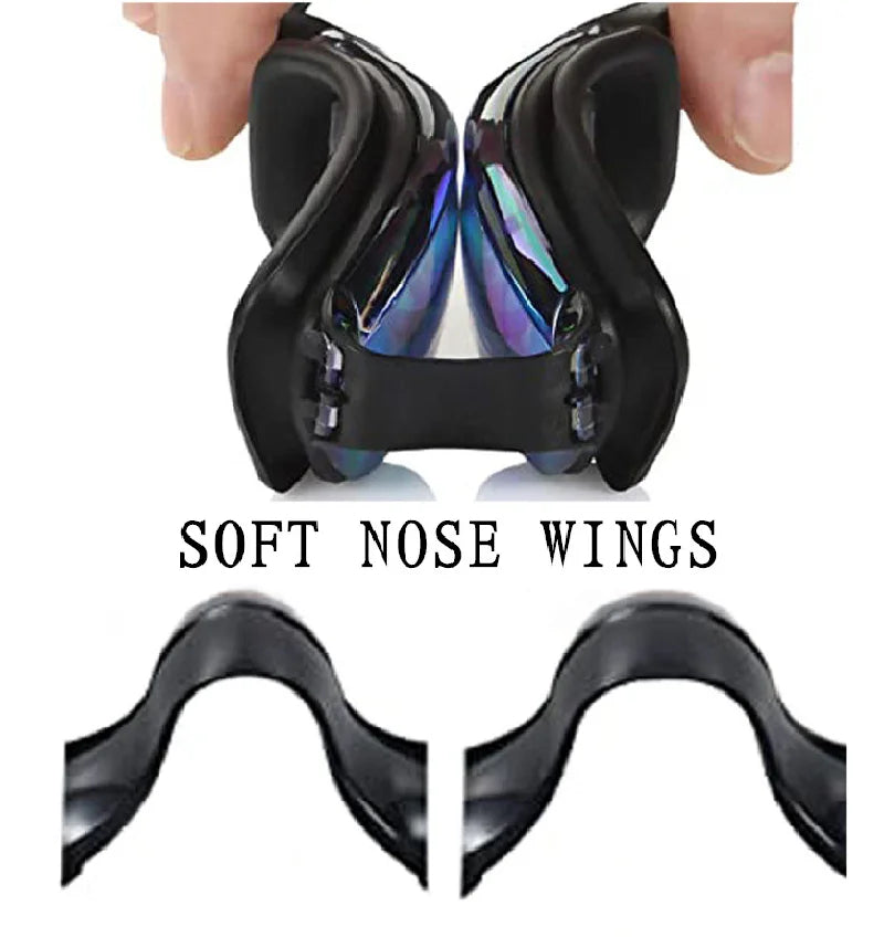 ARENA Anti-Fog UV Swim Goggles with Earplugs for Men and Women