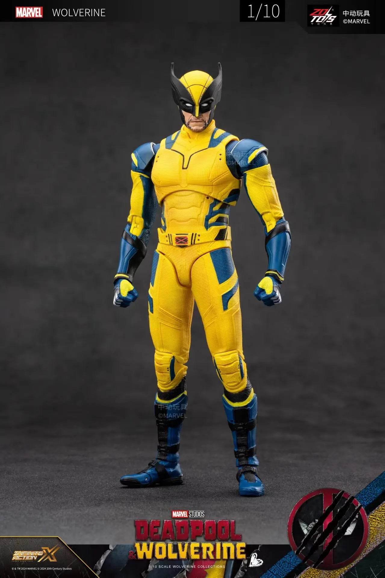 Deadpool & Wolverine Action Figures - ZD Toy Series
