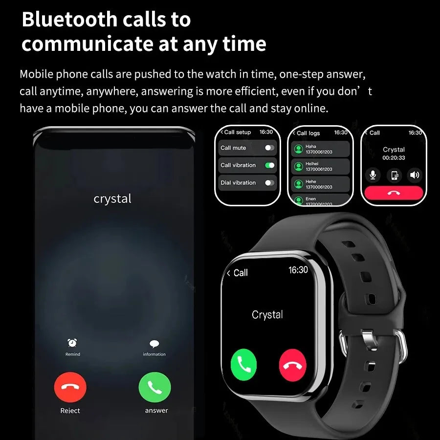 Smart Watch 9 – Advanced Fitness & Connectivity