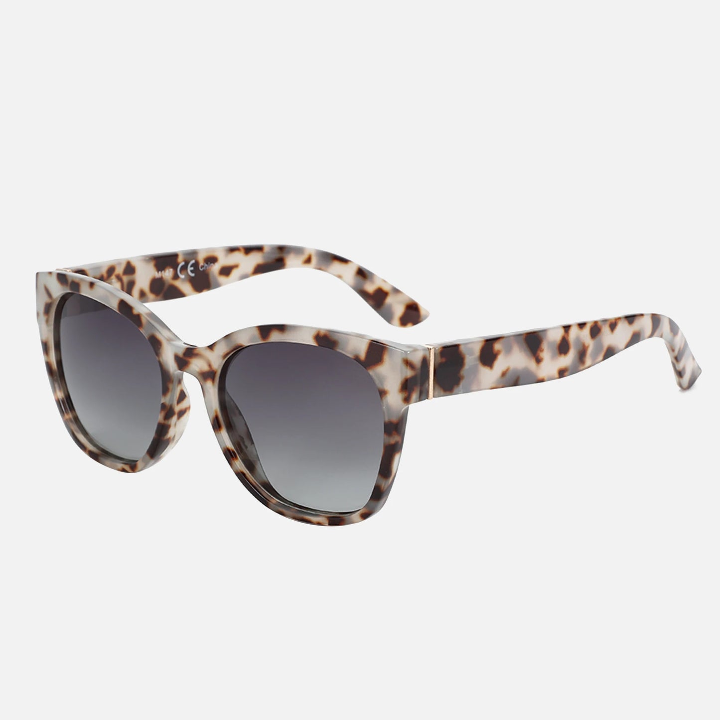 ZENOTTIC Butterfly Cat Eye Sunglasses for Women Polarized UV400 Chunky Frame