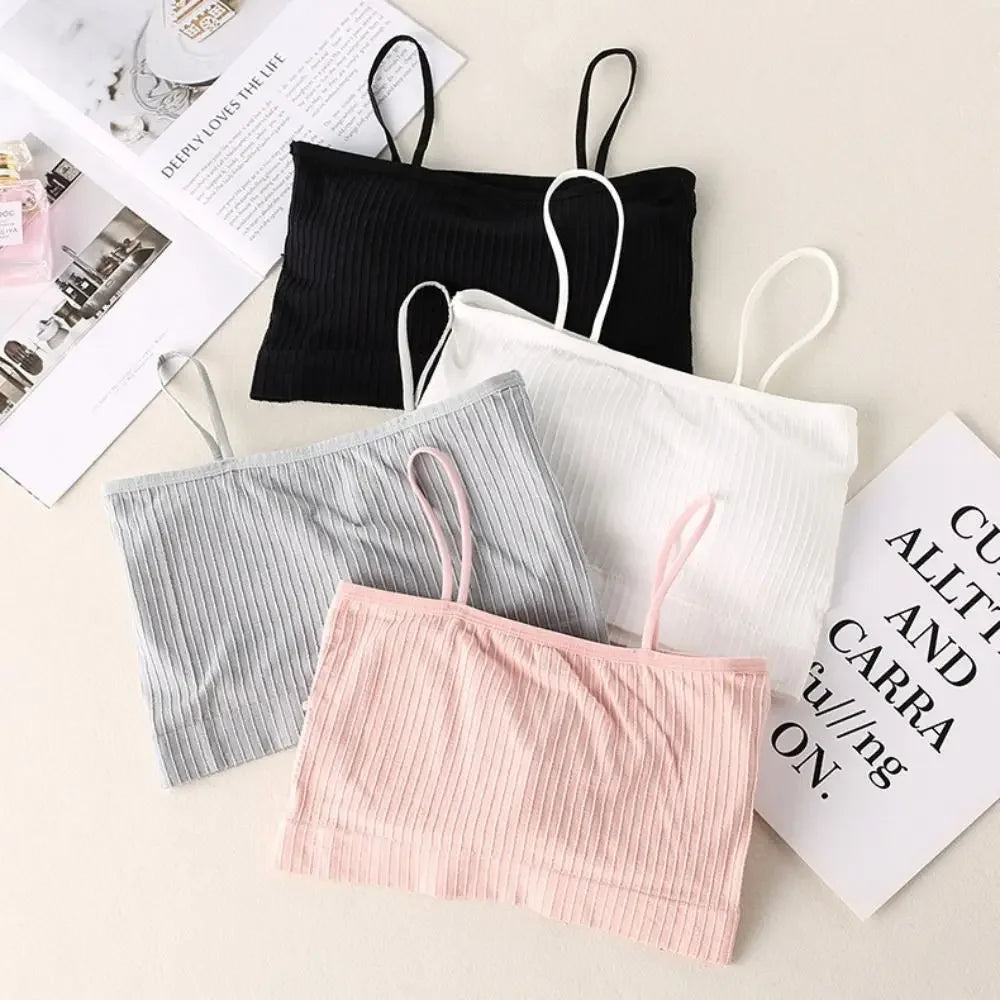 Slim Fit Korean-Style Women’s Seamless Tank Top