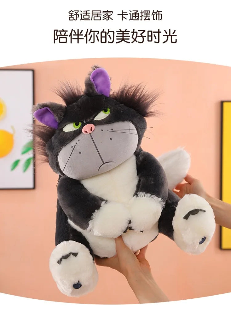 Charming Disney Lucifer Plush - Authentic 30-60cm Cinderella’s Cat