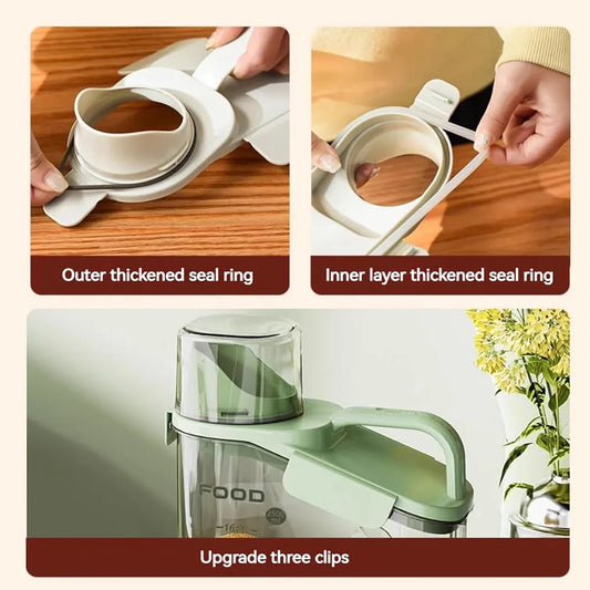 Large Pet Food Storage Container with Lid