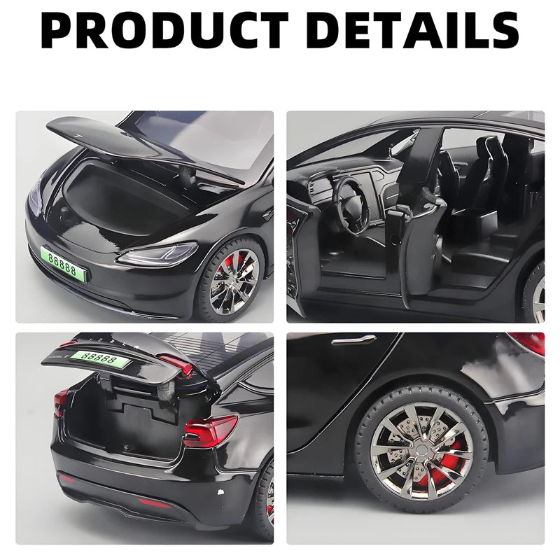 Model 3 Alloy Diecast Car - Sound & Light