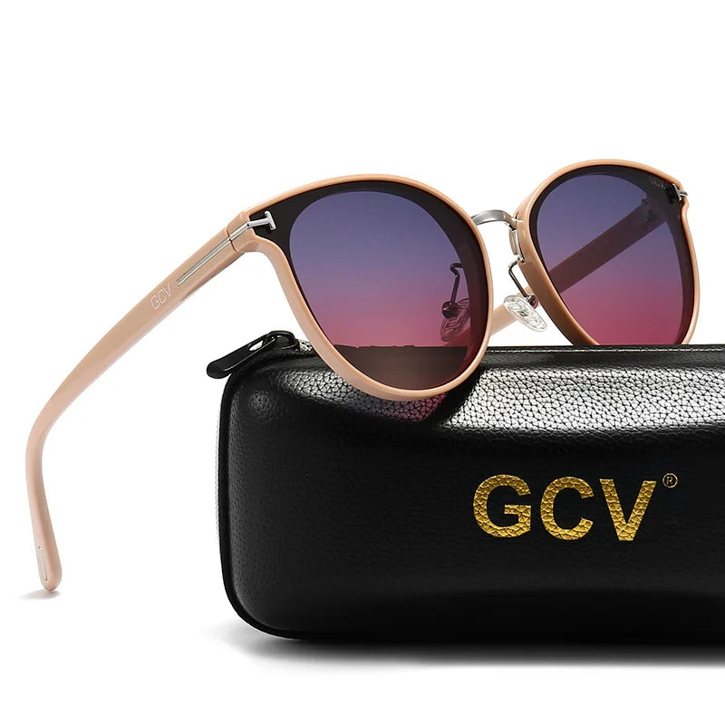 2025 Cat Eye Polarized Sunglasses for Women Ultralight Luxury Fashion Shades