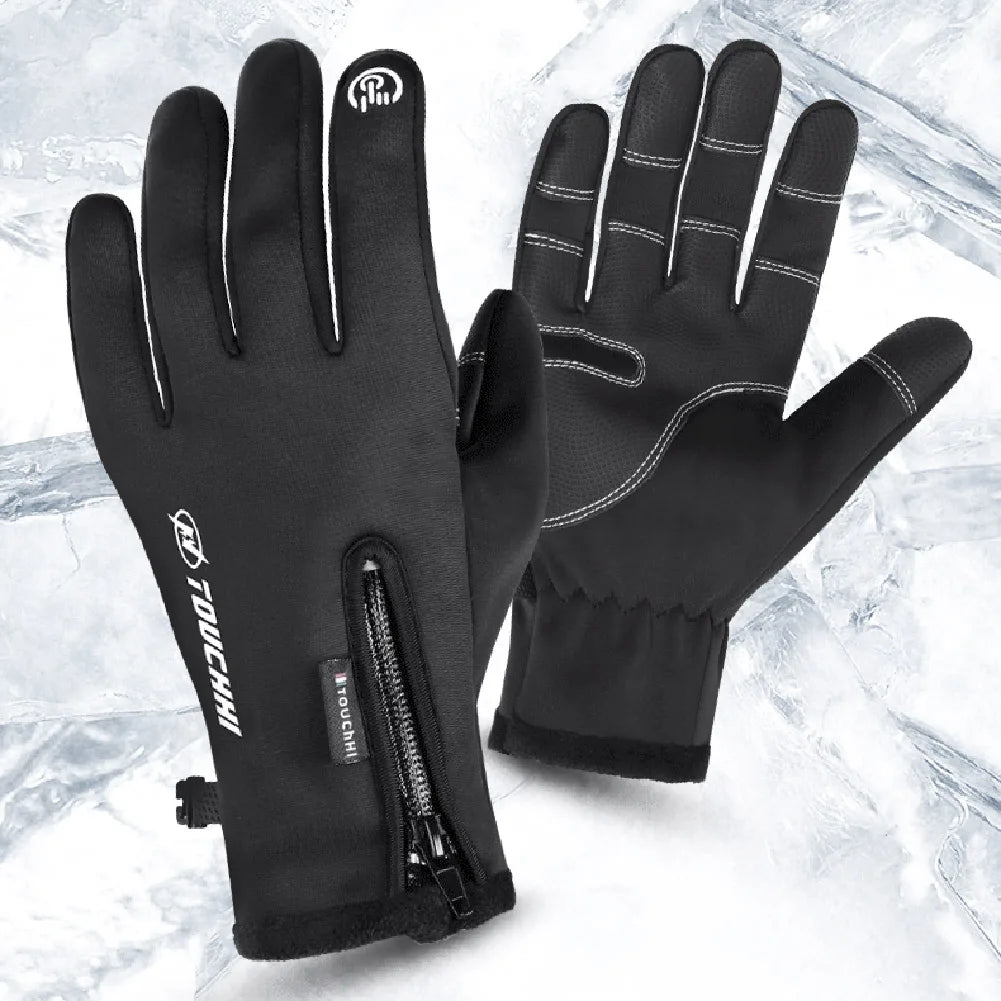 Windproof Rechargeable Touch Screen Winter Gloves