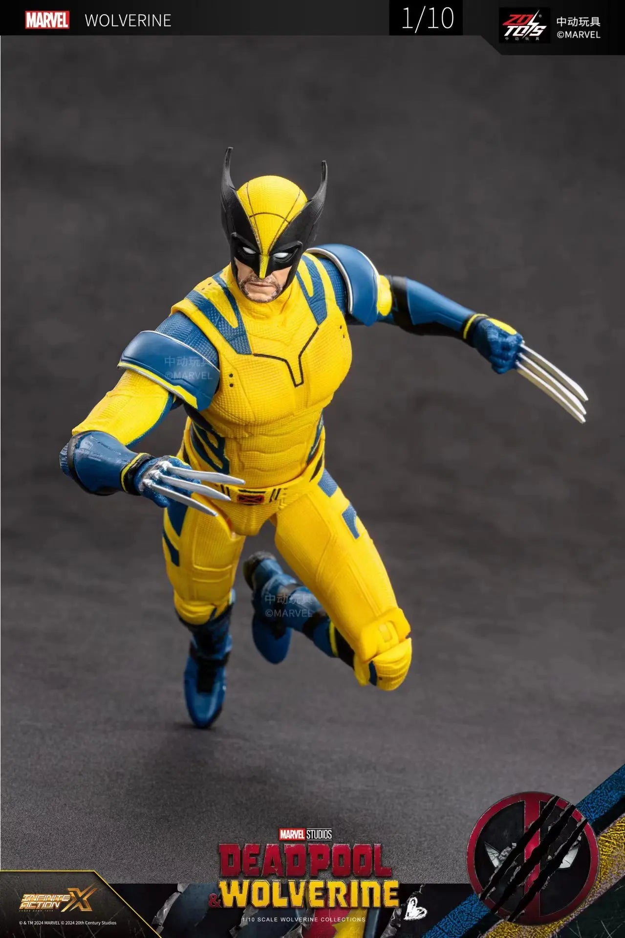 Deadpool & Wolverine Action Figures - ZD Toy Series