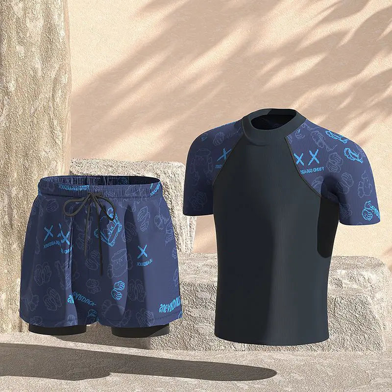 Men’s Quick Dry Swim Trunks with Liner for Beach & Poolwear