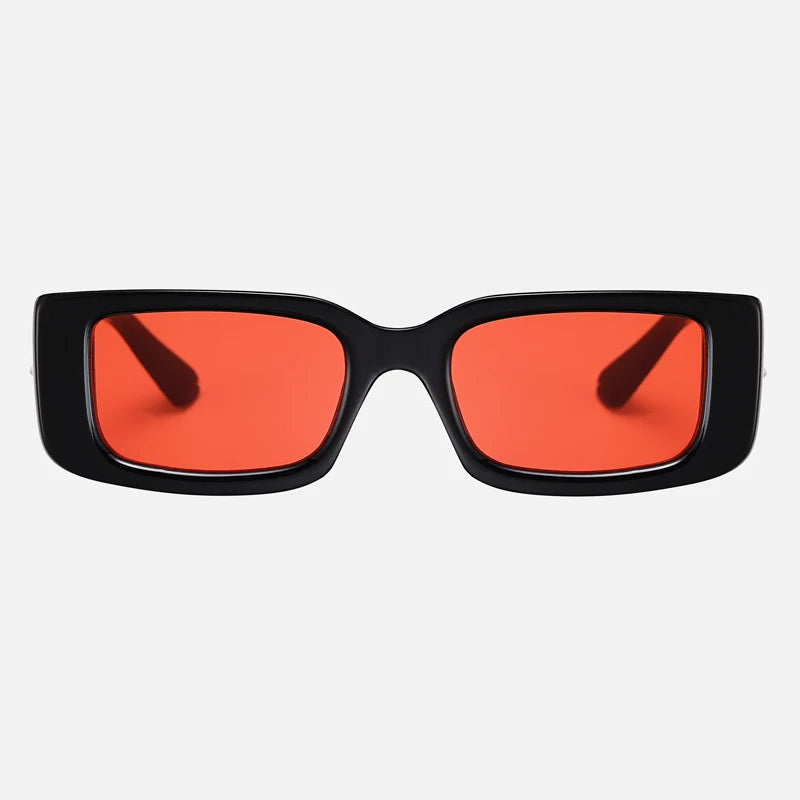 Retro Rectangle Cycling Sunglasses for Men and Women UV400 Protection