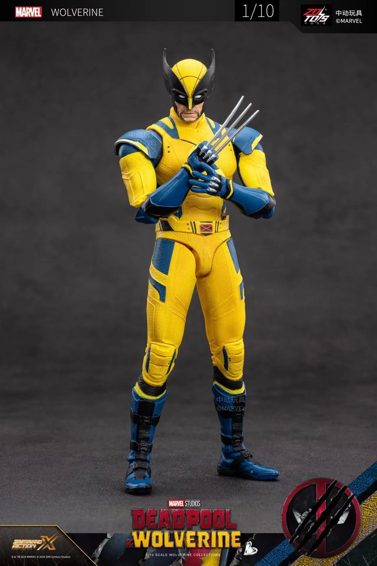 Deadpool & Wolverine Action Figures - ZD Toy Series
