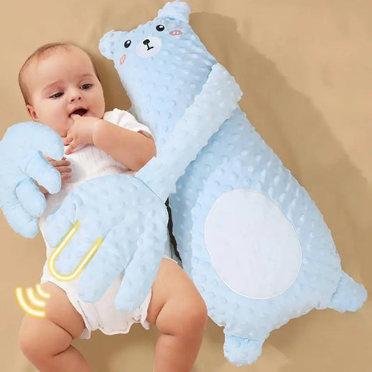 Automatic Baby Sleep Aid Pillow with Remote, Adjustable Soothing Palms