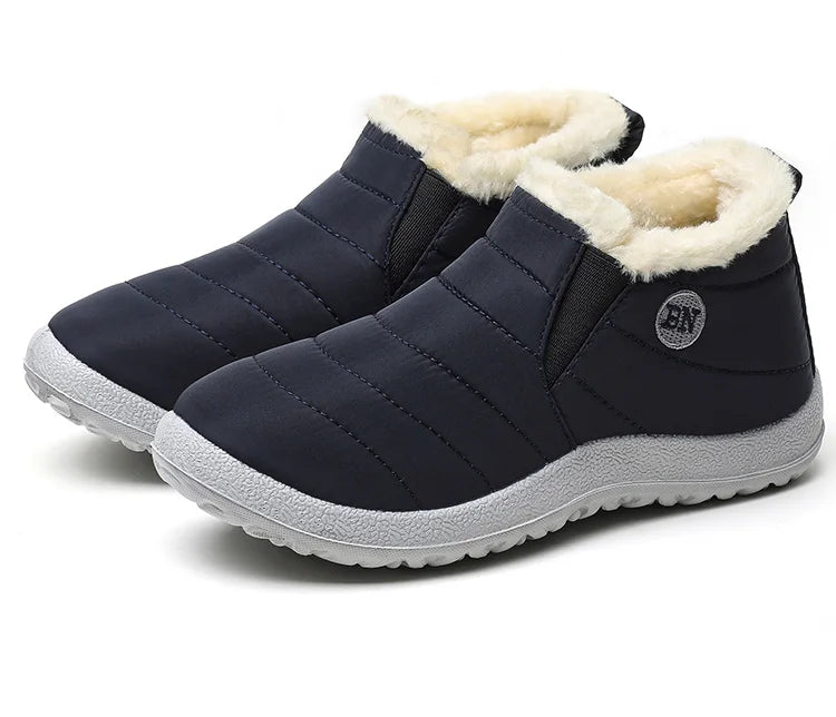 Warm Slip-On Winter Combat Snow Boots