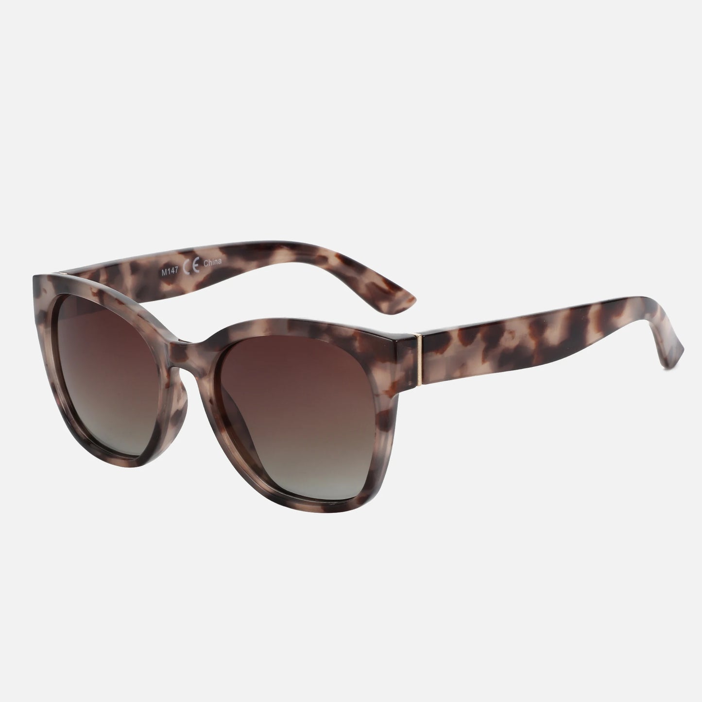 ZENOTTIC Butterfly Cat Eye Sunglasses for Women Polarized UV400 Chunky Frame