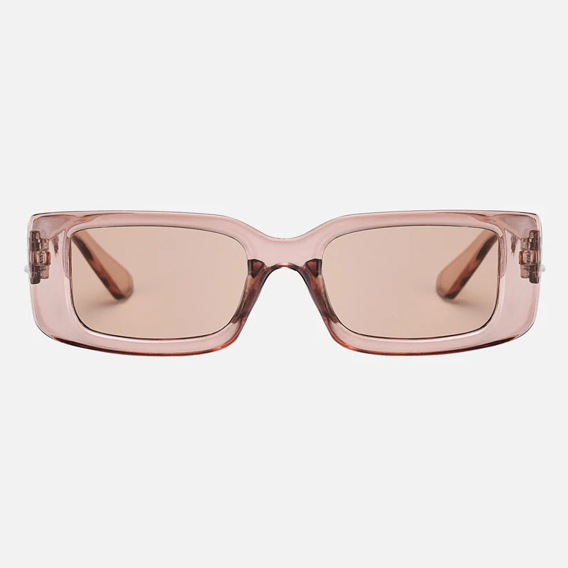 Retro Rectangle Cycling Sunglasses for Men and Women UV400 Protection