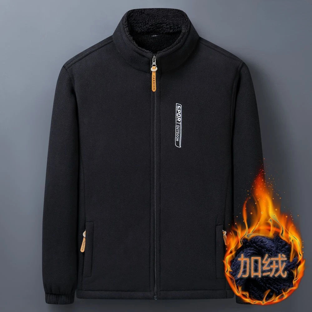 Winter Men Outdoor Fleece Jacket