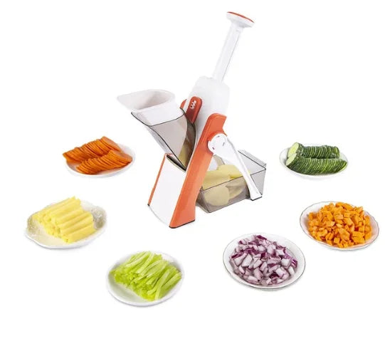 5 in 1 Multifunctional Vegetable Slicer Grater Cutter Kitchen Tool Set