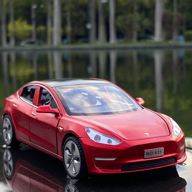 Model 3 Alloy Diecast Car - Sound & Light