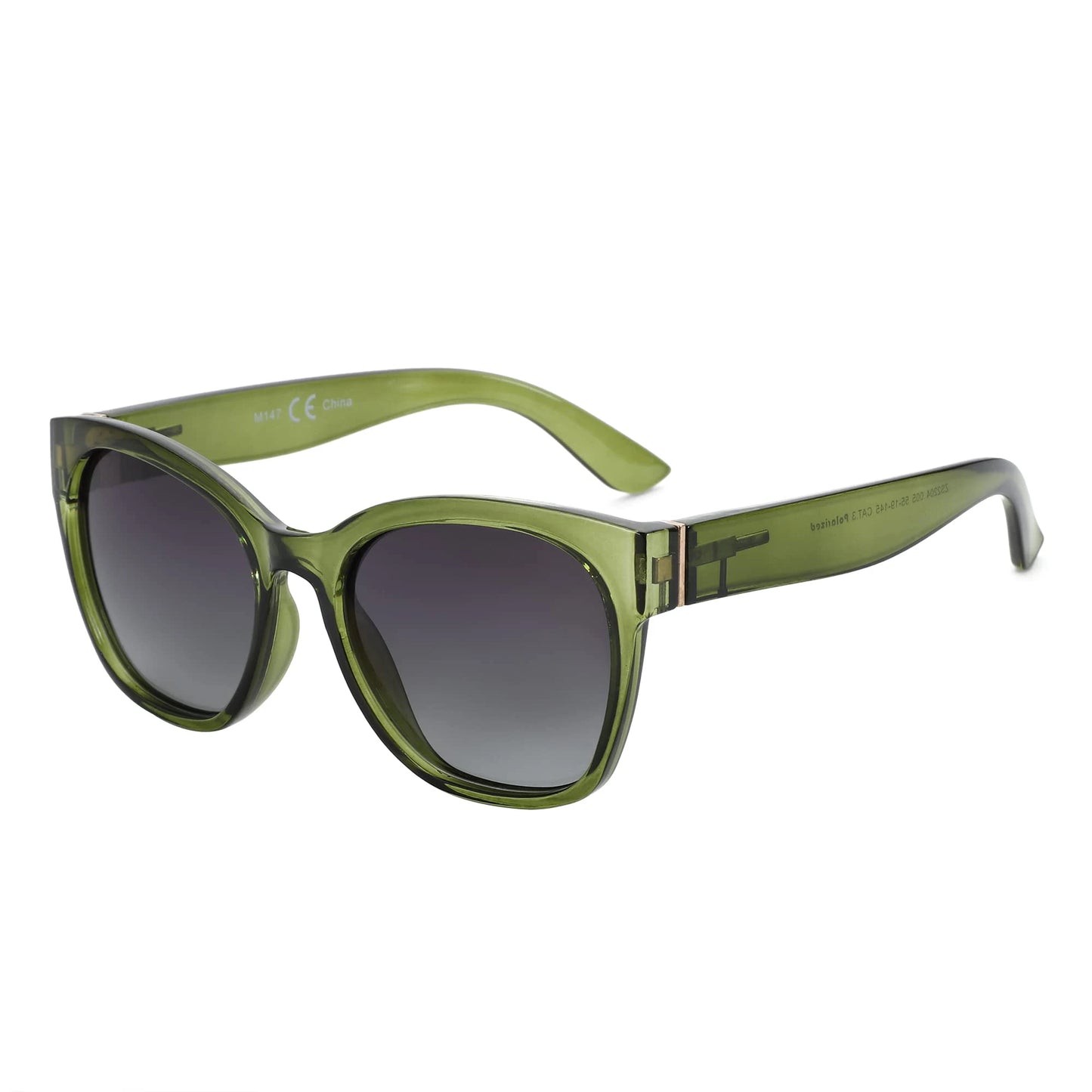 ZENOTTIC Butterfly Cat Eye Sunglasses for Women Polarized UV400 Chunky Frame