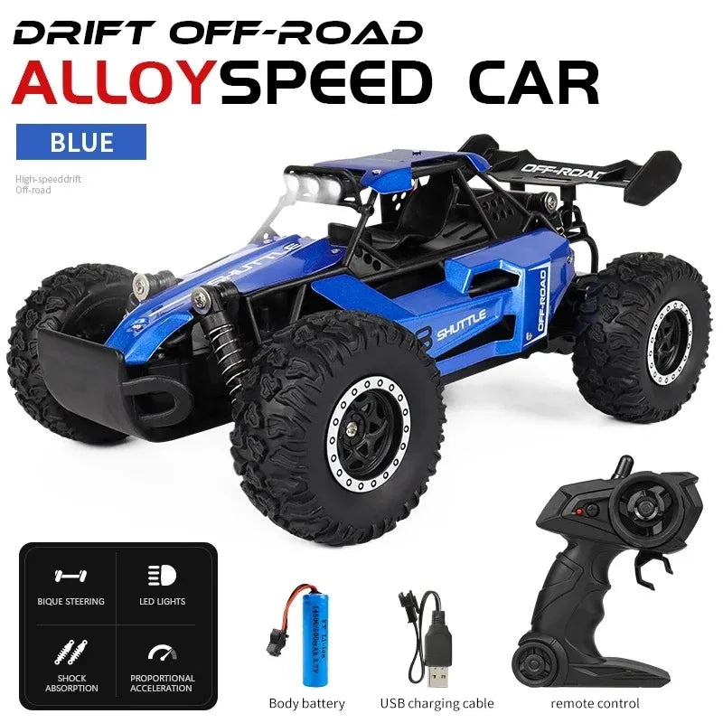New RC Car 1:16 2WD with LED Light - Superior Deals