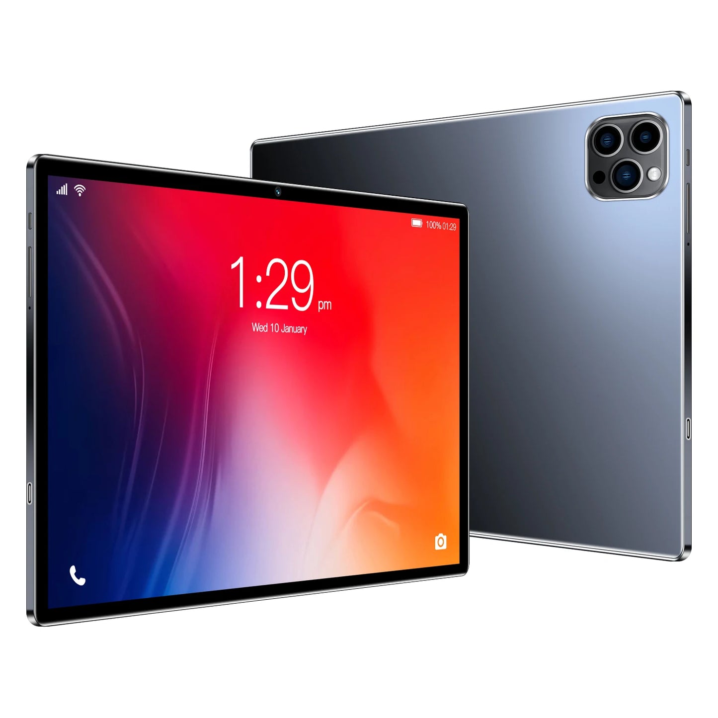 BDF 10.1-Inch Tablet - Android 11, 8GB RAM, 64GB Storage