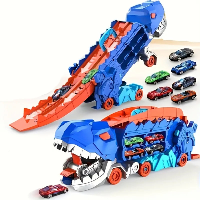 Dinosaur Transporter Truck Toys
