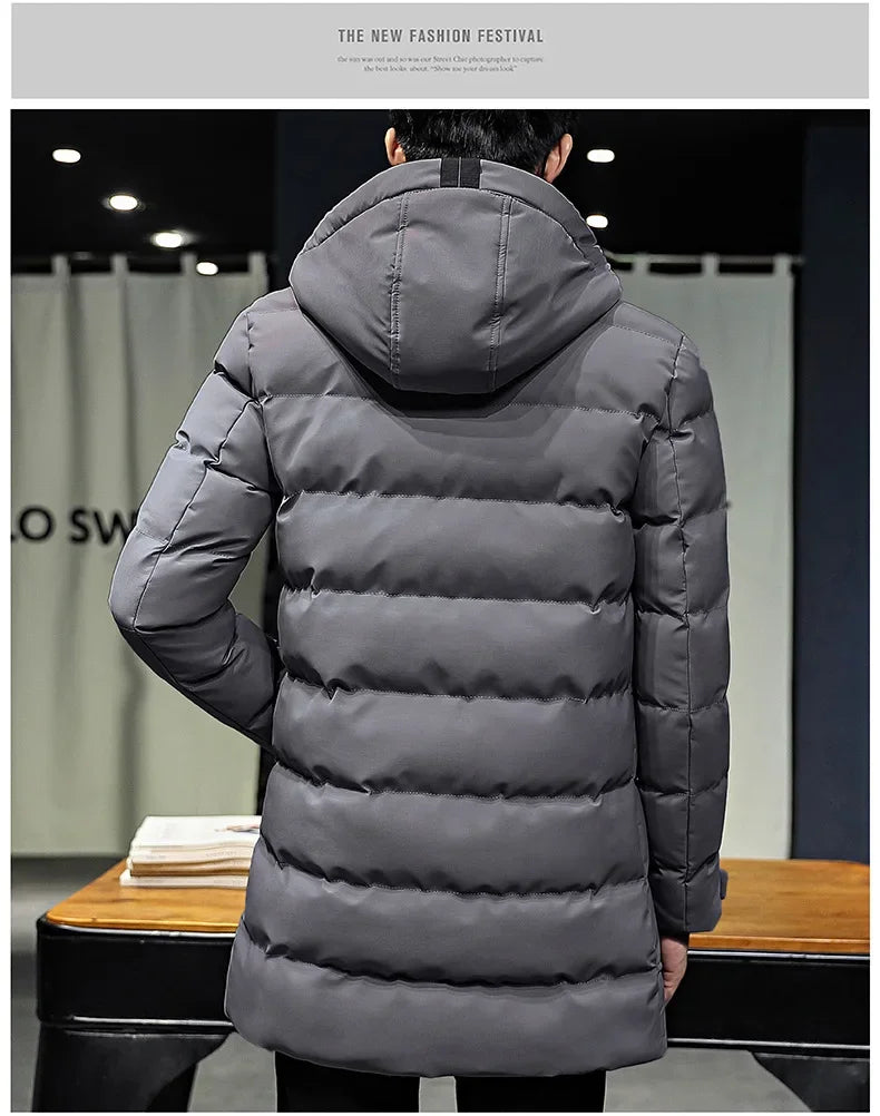 Winter Men’s Down Jacket Hooded