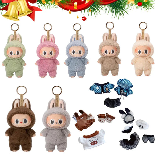 Cute Labubu Sweetheart Vinyl Doll – Box Toy & Keychain Pendant Gift