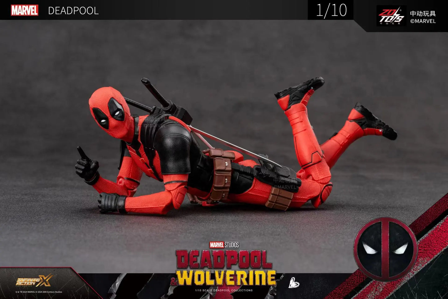 Deadpool & Wolverine Action Figures - ZD Toy Series