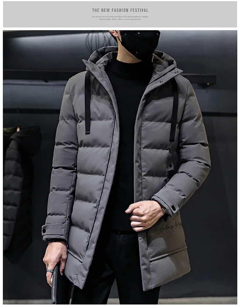 Winter Men’s Down Jacket Hooded