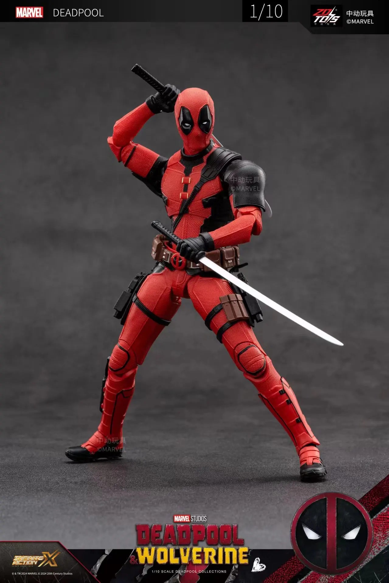 Deadpool & Wolverine Action Figures - ZD Toy Series