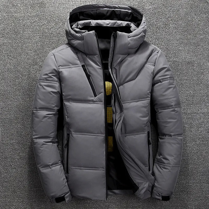 Winter Fashion Thicken Men Parkas Coats with Hood