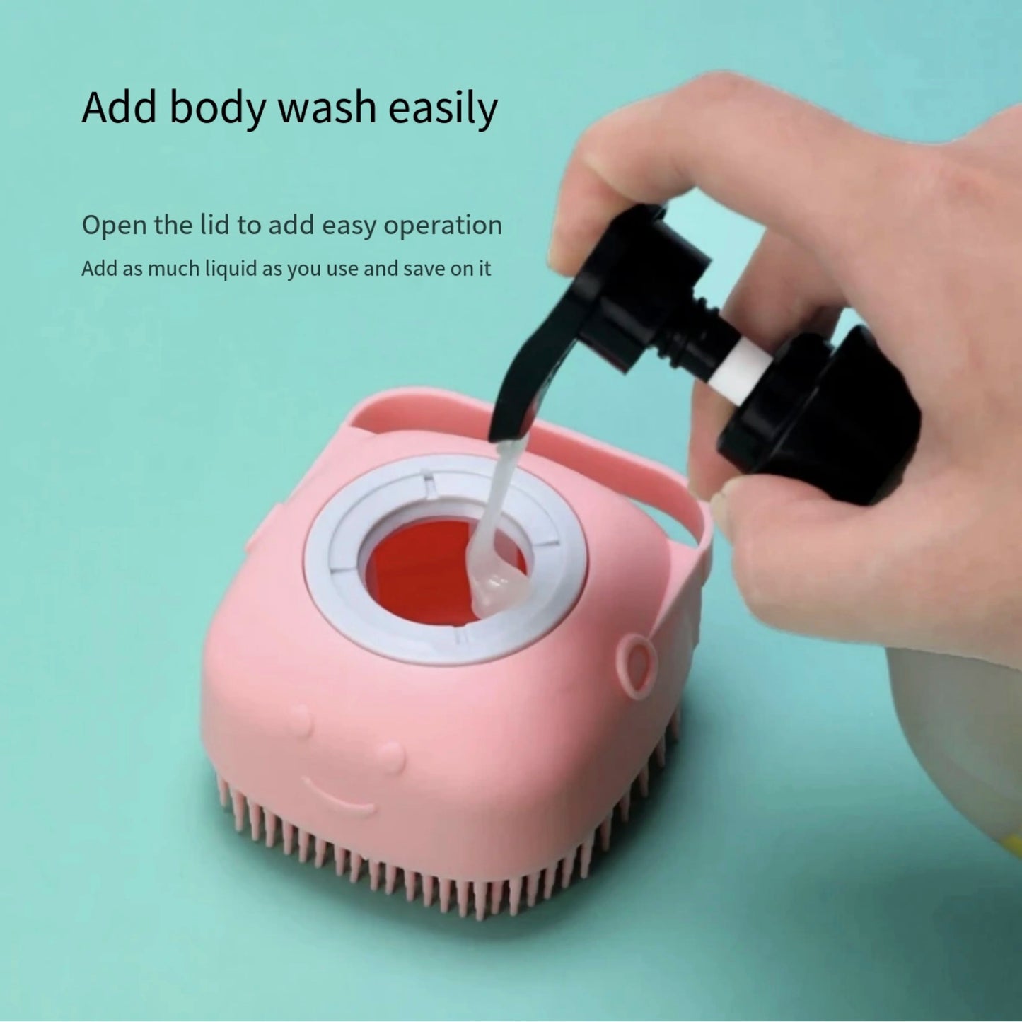 Silicone Pet Bath & Massage Glove Brush for Dogs & Cats