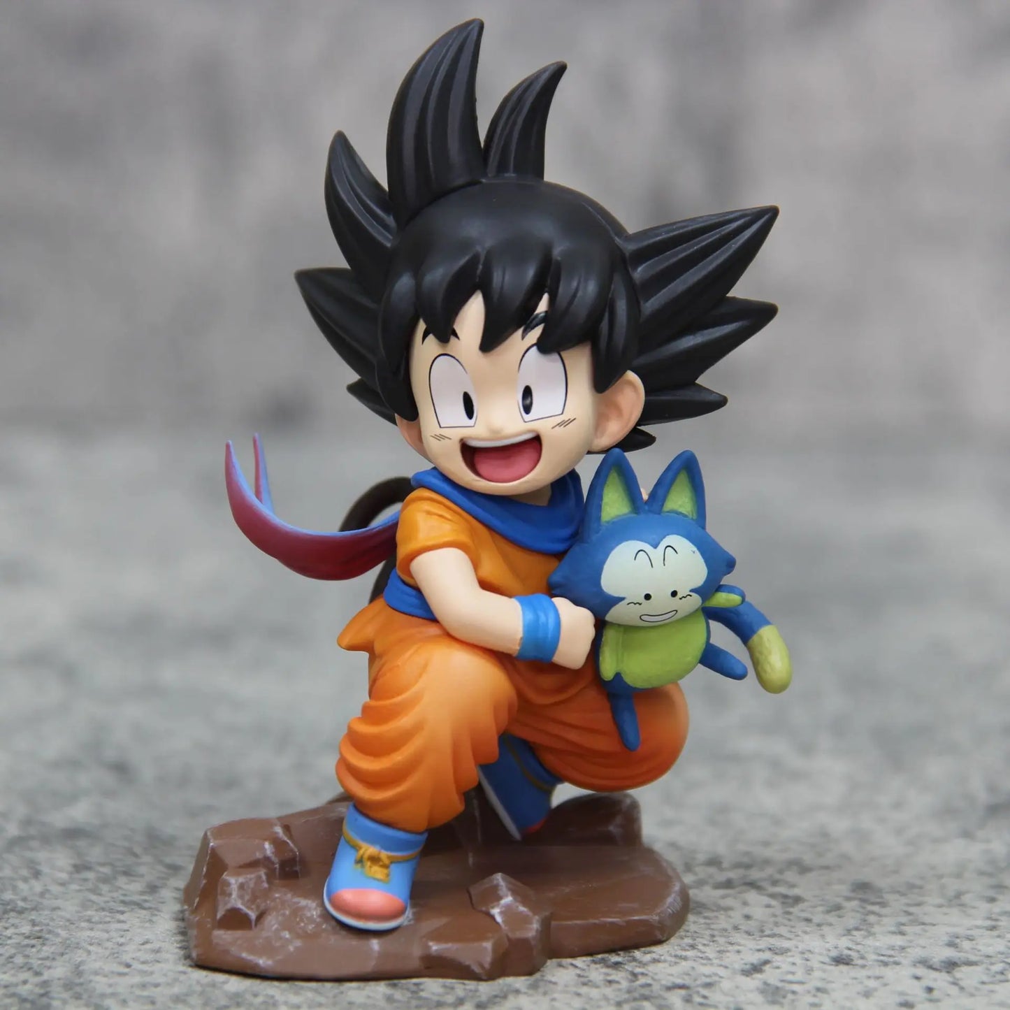 Childhood Goku & Puaru Kawaii Figurine
