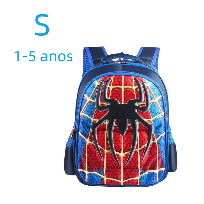 Spider King 3D Kids Backpack - Durable and Stylish Design