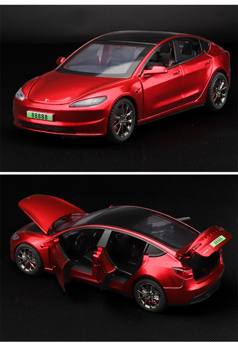 Model 3 Alloy Diecast Car - Sound & Light