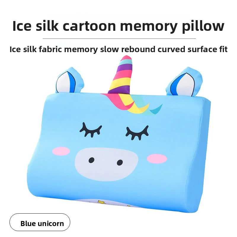 Kids Ice Silk Summer Pillow
